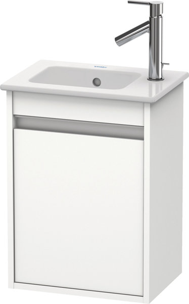 Duravit Ketho Vanity unit wall hung 6417L, 1 door, left hung, 400mm, for ME by Starck 072343