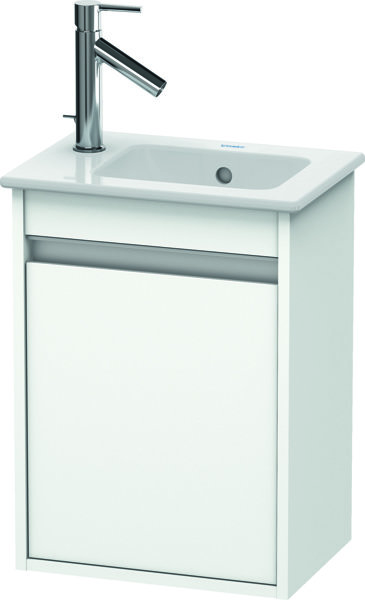 Duravit Ketho Vanity unit wall hung 6417R, 1 door, right hung, 400mm, for ME by Starck 072343