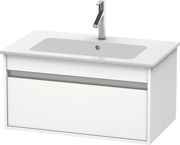 Duravit Ketho Vanity unit wall hung 6419, 1 drawer, 800mm, for ME by Starck 233683