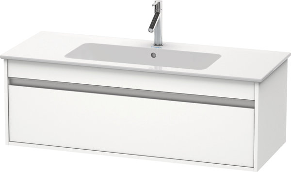 Duravit Ketho vanity unit wall hung 6421, 1 drawer, 1200mm, for ME by Starck 233612