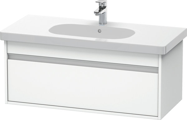 Duravit Ketho Vanity unit wall-mounted 6668, 1 pull-out, 1000mm, for D-code