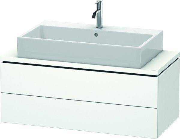 Duravit L-Cube Vanity unit for console, width 1020mm, depth 477mm, 2 drawers LC68230