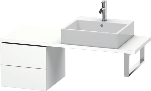 Duravit L-Cube Base unit for console, width 420mm, depth 477mm, 2 drawers