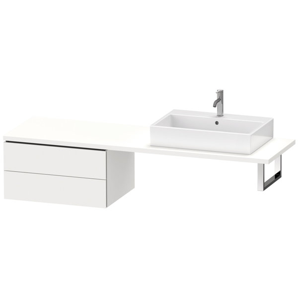 Duravit L-Cube Base unit for console, width 820mm, depth 547mm, 2 drawers