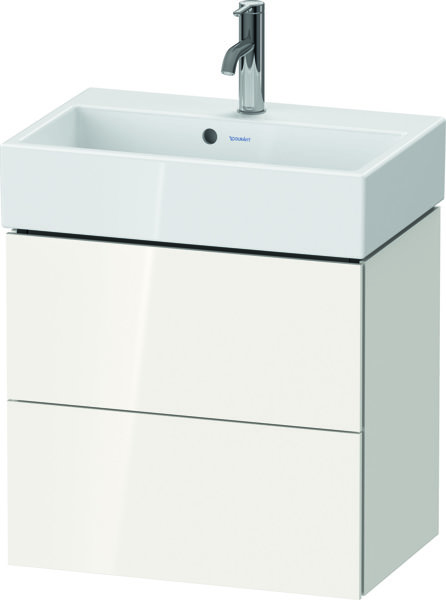 Duravit L-Cube vanity unit wall-mounted Compact, 2 drawers, width: 584mm, for Vero Air 236860