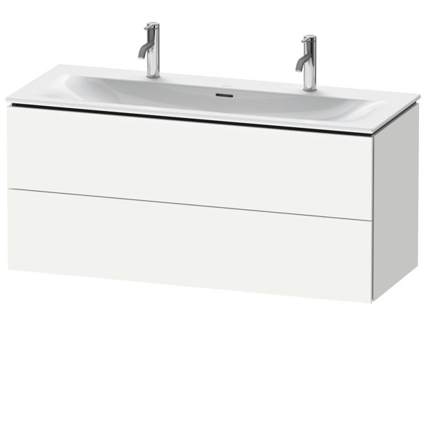 Duravit L-Cube Vanity unit wall-mounted LC6309, 1220x481 mm, 2 drawers, for Viu 234412