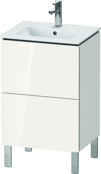 Duravit L-Cube vanity unit standing Compact, 2 drawers, width: 520mm, for Me by Starck 233653