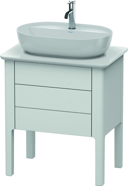 Duravit Luv Vanity unit vertical LU9565, 1 drawer, 1 pull-out, width: 638mm