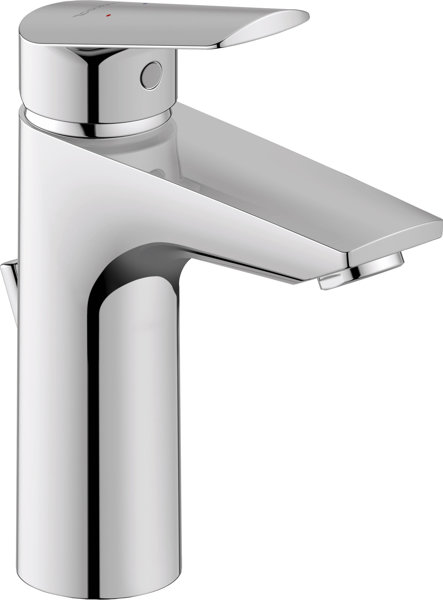 Duravit No.1 M washbasin mixer, with drain set, projection 106mm, N110200010