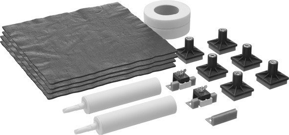 Duravit soundproofing set for acrylic shower trays