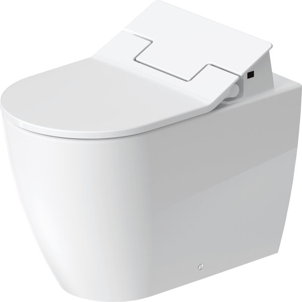 Duravit ME by Starck pedestal WC for SensoWashÂ®, back to wall, 216959