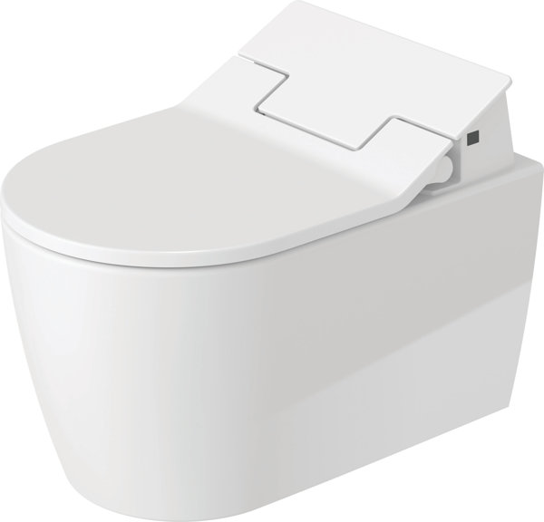 Duravit ME by Starck wall-hung toilet Duravit Rimless for SensoWashÂ®, 252959