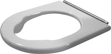 Duravit WC seat ring Starck 3 Vital, hinges stainless steel