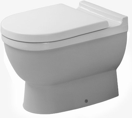 Duravit Stand washdown WC Starck 3 56cm, horizontal outlet, white