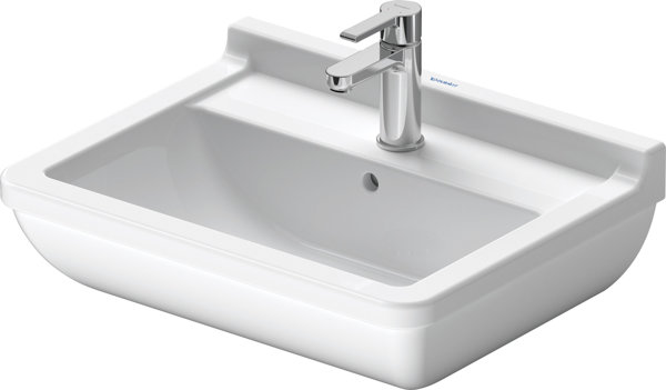 Duravit washbasin Starck 3 55cm, 1 tap hole