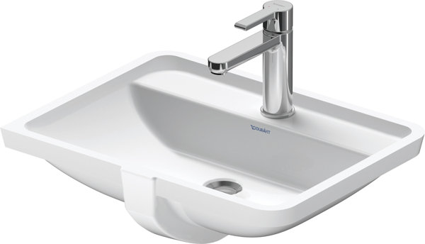 Duravit built-in washbasin Starck 3 49cm, 1 tap hole