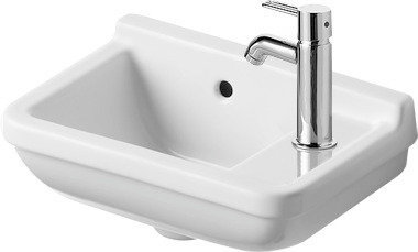 Duravit Hand-rinse basin Starck 3 40cm, tap hole right