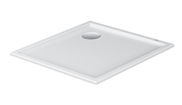 Duravit Starck Slimline square shower tray, 80x80 cm, white