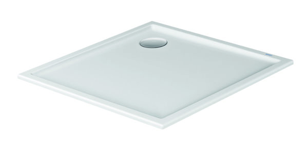 Duravit Starck Slimline square shower tray, 90x90 cm, white