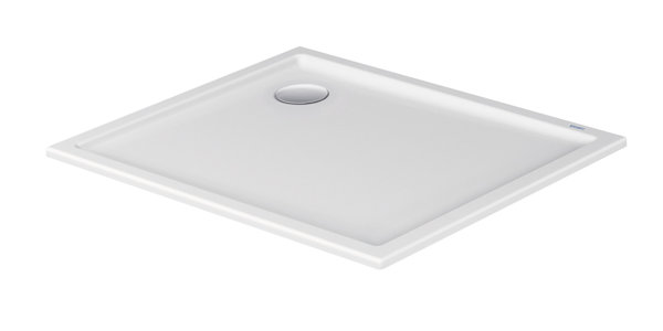 Duravit Starck Slimline rectangular shower tray, 90x75 cm, white