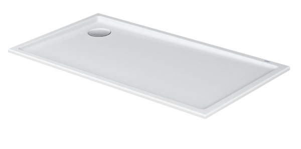 Duravit Starck Slimline rectangular shower tray, 140x75 cm, white