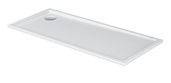 Duravit Starck Slimline rectangular shower tray, 160x70 cm, white