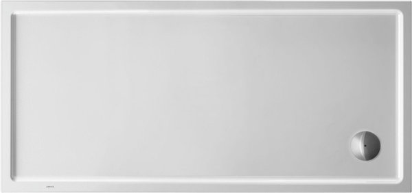 Duravit Starck Slimline rectangular shower tray, 160x80 cm, white