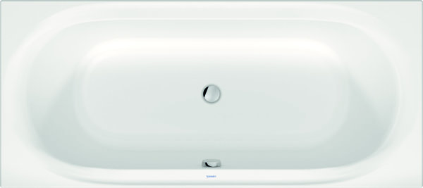 Duravit Soleil by Starck bathtub, 1800x800x469mm, built-in, 2-back cabinets, 700503