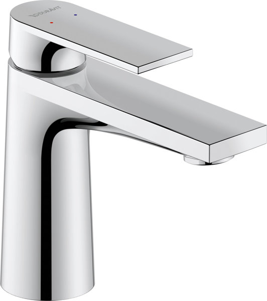 Duravit Tulum S basin mixer, without pop-up waste, projection 110mm, TU1010002