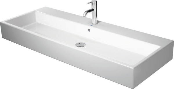 Duravit Vero Air Möbelwaschtisch 120x47cm, mit Überlauf, mit Hahnlochbank, 1 Hahnloch