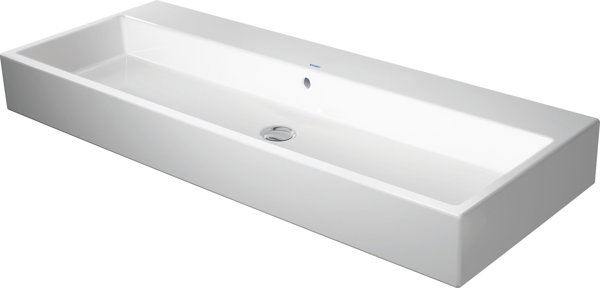 Duravit Vero Air Waschtisch 120x47cm, mit Überlauf, mit Hahnlochbank, ohne Hahnloch, geschliffen