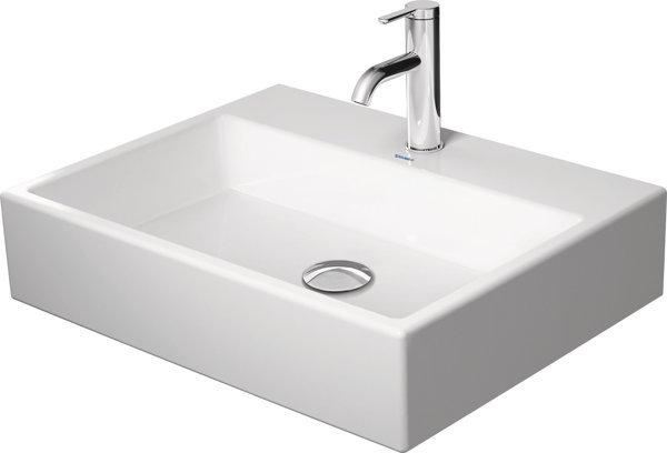 Duravit Vero Air Möbelwaschtisch 60x47cm, ohne Überlauf, mit Hahnlochbank, 1 Hahnloch