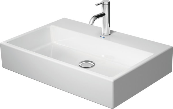 Duravit Vero Air Möbelwaschtisch 70x47cm, ohne Überlauf, mit Hahnlochbank, 1 Hahnloch