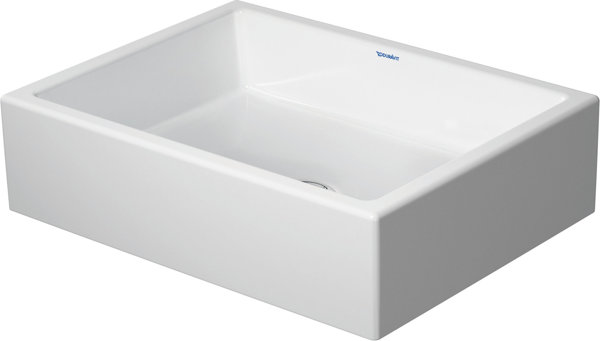 Duravit Vero Air Aufsatzbecken 50x38cm, ohne  Überlauf, ohne Hahnlochbank, ohne Hahnloch, geschliffen