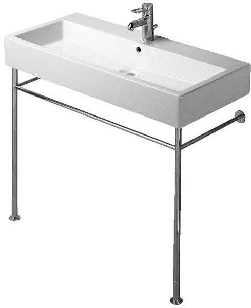 Duravit metal console Vero for 045410, height adjustable, chrome