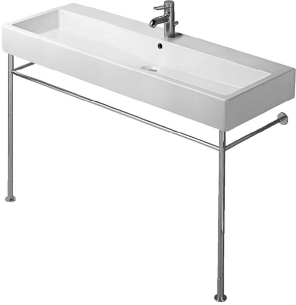 Duravit metal console Vero for 045412, height adjustable, chrome