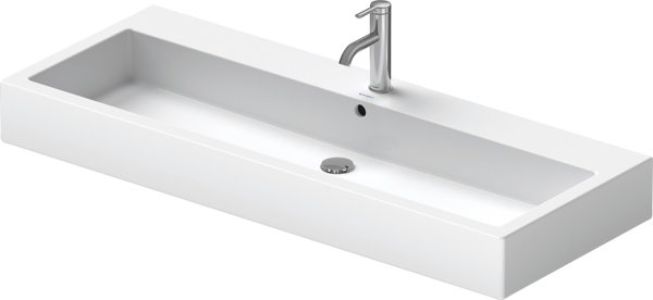 Duravit washbasin Vero 1200mm with overflow, with tap hole bench, 1 tap hole