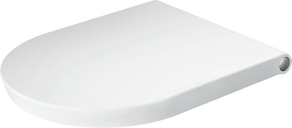 White Tulip WC seat, with soft-closing mechanism, removable, 002709