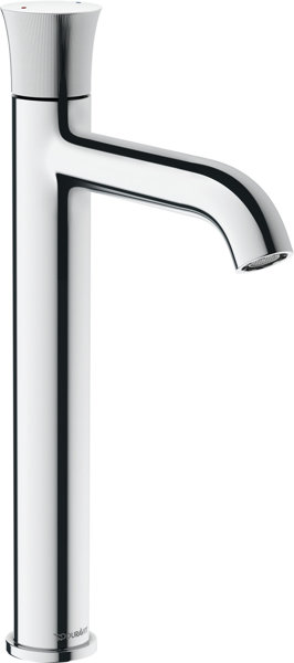 Duravit White Tulip, single lever washbasin mixer XL, without pop-up waste, 160 mm projection, WT1040002010