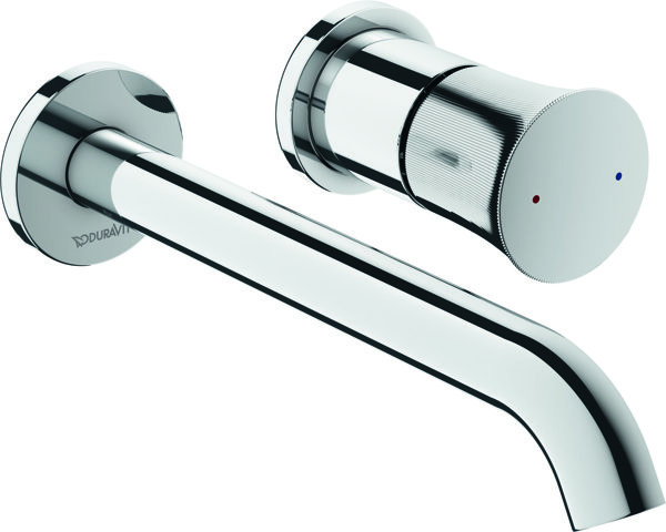 Duravit White Tulip, single lever concealed washbasin mixer, 225 mm projection, WT1070004010