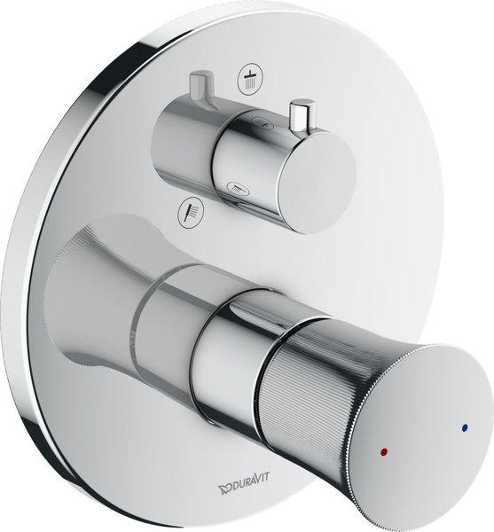 Duravit White Tulip, concealed single lever shower mixer, 2 connectors, WT4210012010