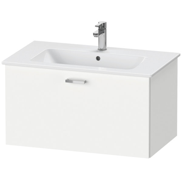 Duravit XBase vanity unit wall-hung W:80 cm with 1 drawer, XB60310