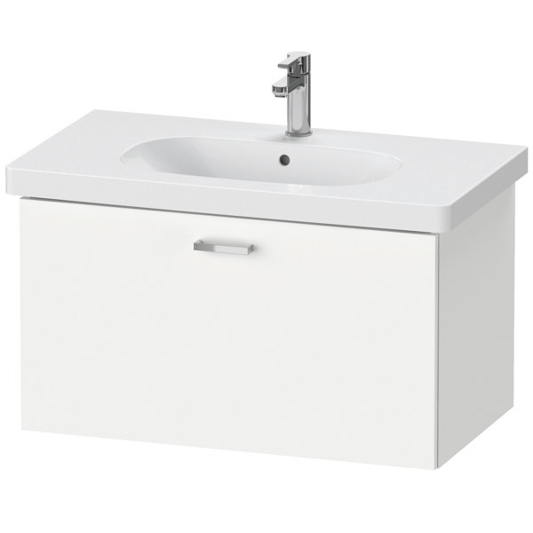 Duravit XBase vanity unit wall-hung W:80 cm with 1 drawer, XB60710