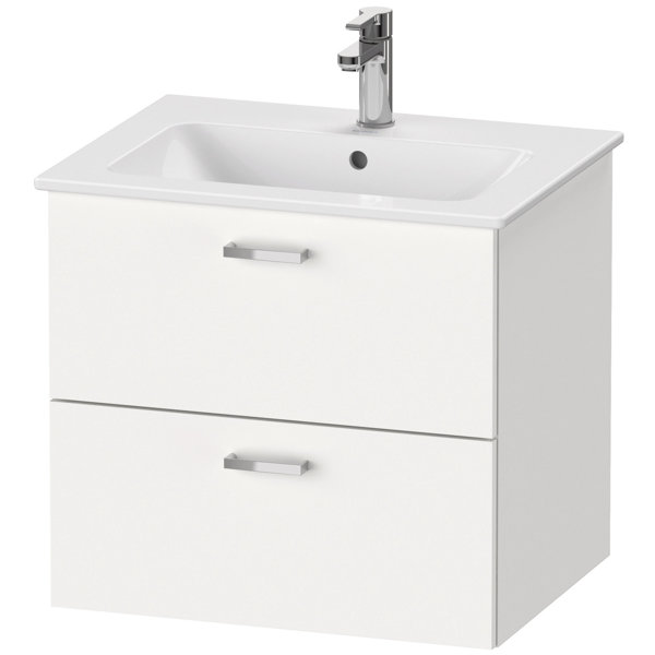 Duravit XBase vanity unit wall-hung W:60 cm with 2 drawers, XB61200