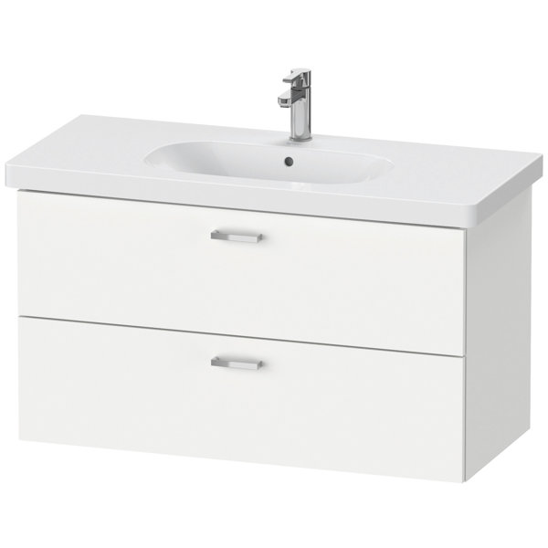 Duravit XBase vanity unit wall-hung W:100 cm with 2 drawers, XB61930