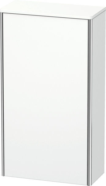 Duravit XSquare half height cabinet 50.0x23.6 cm, 1 door, right hinge, 2 glass shelves XS1303R