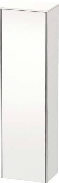 Duravit XSquare tall cabinet 50.0x35.6 cm, 1 door, left hung, 4 glass shelves