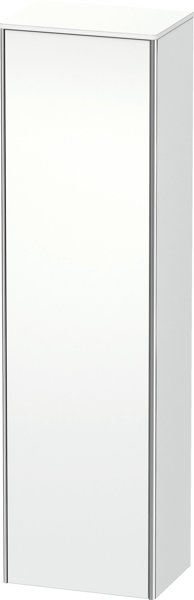 Duravit XSquare tall cabinet 50.0x35.6 cm, 1 door, right hinge, 4 glass shelves