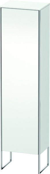 Duravit XSquare tall cabinet vertical 50.0x35.6 cm, 1 door, right door hinge, 4 glass shelves