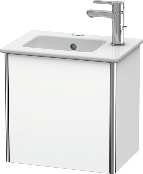 Duravit XSquare Vanity unit wall-hung 41.0 x 28.9 cm, 1 door, right-hand hinge, for wash basin ME by Starck 072343